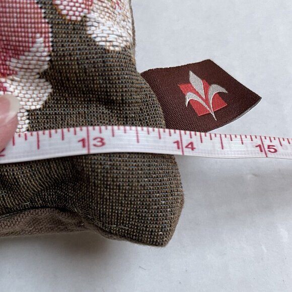 Art De Lys Bird On Cherry Blossom Branch Made in France Throw Pillows Stunning - Picture 7 of 9